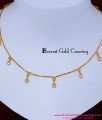 NLC1653 - Unique Simple White Stone Western Necklace Designs