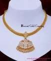 NLC1663 - Traditional Attigai Necklace Lightweight Impon Jewellery