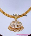 NLC1663 - Traditional Attigai Necklace Lightweight Impon Jewellery