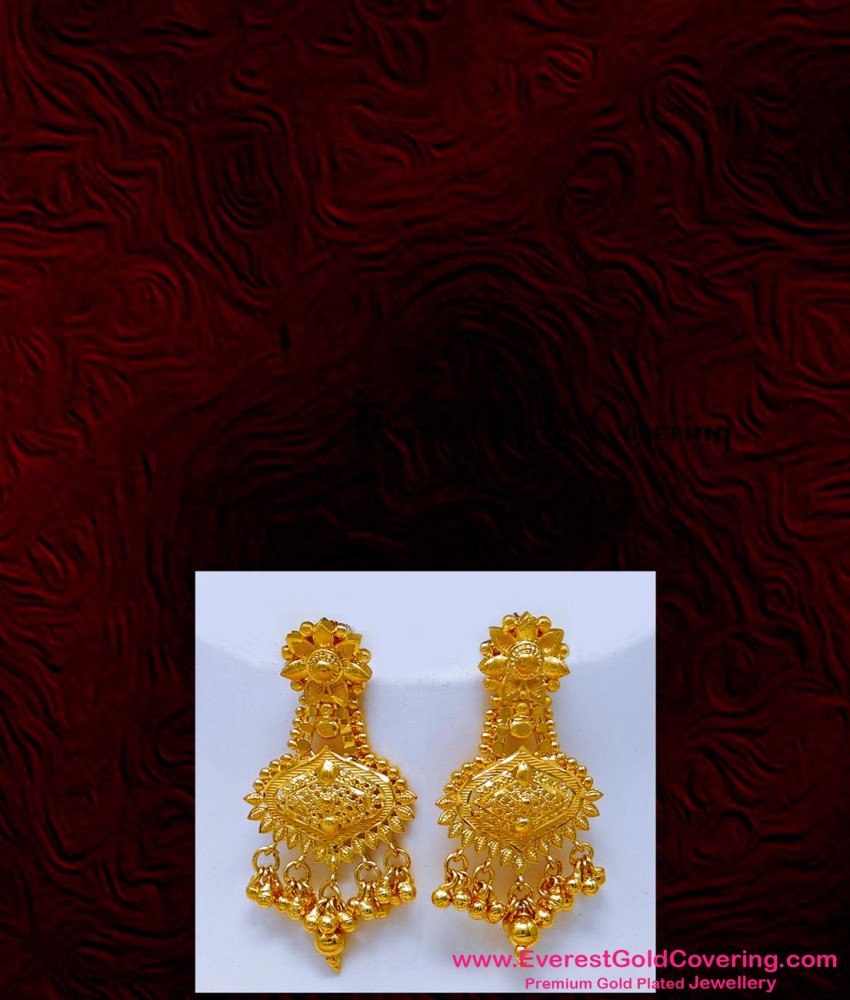 NLC1670 - First Quality 2 Gram Gold Forming Necklace Set for Wedding