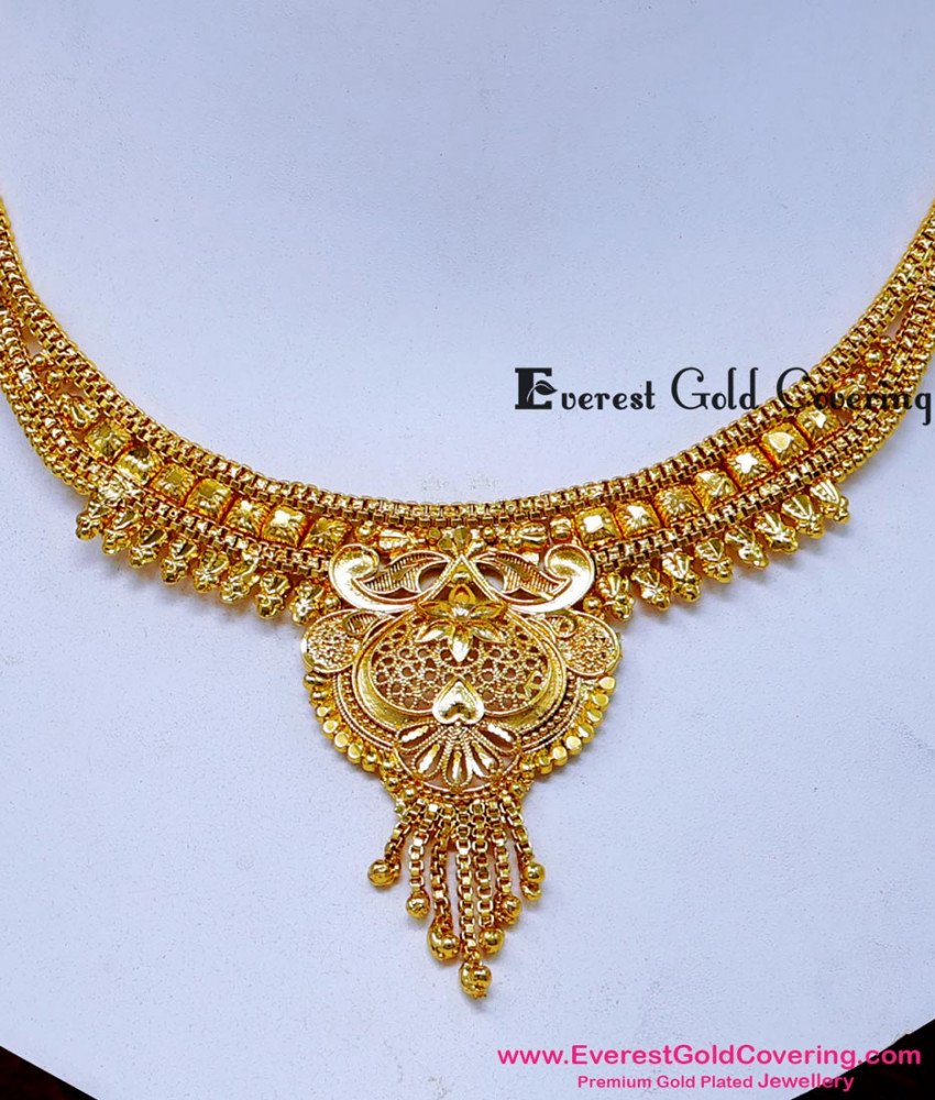 NLC1677 - Traditional South Indian Jewellery Necklace Design