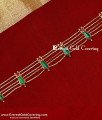NLC1682 - Traditional Kerala Green Nagapadam Choker Necklace