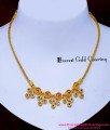 NLC1693 - Latest Stone Pendant Office Wear Necklace Light Weight