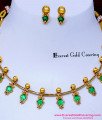 NLC1713 – Latest Antique Jewellery Palakka Mala Necklace Set