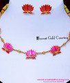 NLC1715 - Beautiful Antique Lotus Jewellery Online Shopping