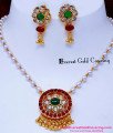 NLC1718 - Antique Jewelry Traditional Pearl Necklace Designs