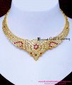 NLC1725 - Old Model Attigai Necklace Designs Impon Jewellery