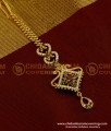 NCT032 - Full Stone Diamond Shape Bridal Wear Maang Tikka Collections Online
