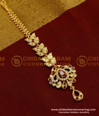 NCT041 - Buy North Indian Maang Tikka Designs for Round Face