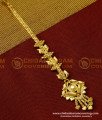 NCT050 - Stylish Look Light Weight Bridal Wear Gold Plated Design Maang Tikka Online