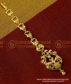 NCT051 - Latest Collection Peacock Design One Gram Gold Plated Maang Tikka Buy Online