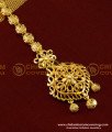 NCT056 - Latest Bridal Wear Gold Plated Design Nethi Chutti / Maang Tikka Flower Design Online