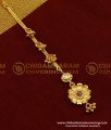 NCT058 - Modern Look Party Wear Beautiful Flower Design Stone Maang Tikka for Girls