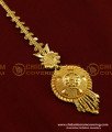 NCT060 - Real Gold Design Maang Tikka New Collection Papidi Billa Buy Online