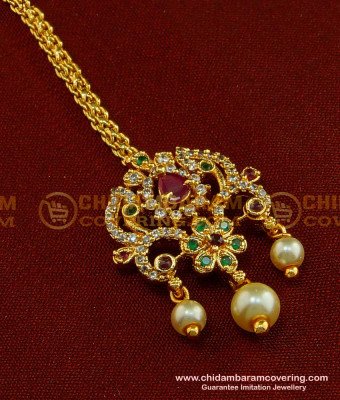 NCT086 - Cute Small Round New Style Modern Stone Maang Tikka Design Online