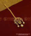 NCT086 - Cute Small Round New Style Modern Stone Maang Tikka Design Online