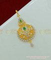 Nct098 - Latest Wedding Designer Maang Tikka Small Diamond Tikka Designs for Girls  