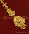 NCT121 - Light Weight Bridal Maang Tikka Gold Design Ad Stone Nethi Chutti for Female