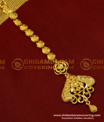 NCT126 - Buy Latest Marriage Maang Tikka Gold Designs One Gram Indian Bridal Jewellery Online