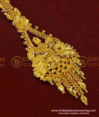 NCT133 - Beautiful Forming Gold Maang Tikka Design Imitation Jewellery