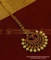 NCT146 - Party Wear Antique Big Round Maang Tikka Pearl Beads Punjabi Maang Tikka Online 