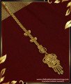 NCT157 - Buy Gold Design Plain Maang Tikka Gold Covering Nethi Chutti Designs Online 