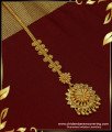 NCT168 - Beautiful Flower Design One Gram Gold Maang Tikka Collections Buy Online 