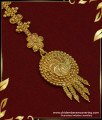 NCT171 - 1 Gram Gold Traditional North Indian Maang Tikka Designs for Wedding   