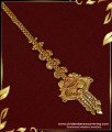 NCT176 - 1 Gram Gold Plain Simple Maang Tikka Gold Design Papidi Billa Buy Online 