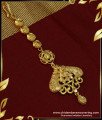 NCT183 - Latest Real Gold Design One Gram Gold Guarantee Short Maang Tikka 