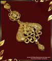 NCT183 - Latest Real Gold Design One Gram Gold Guarantee Short Maang Tikka 