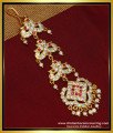NCT197 - Gold Look Bridal Wear Impon Nethichutti Latest Stone Maang Tikka Gold Plated Jewellery  
