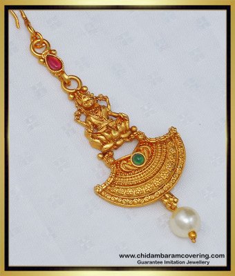 NCT203 - Temple Jewellery Mini Size Nethichutti Elegant Papidi Billa Models for Bride