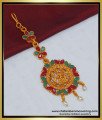 NCT206 - Temple Design Nethichutti Bridal Wear Big Round Maang Tikka Designs Online