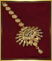 NCT211 - Gold Plated Maang Tikka Bridal Wear Nethi Chutti Design Online