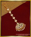 NCT214 - Impon One Gram Stone Nethichutti Bridal Wear Maang Tikka Design