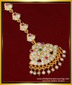 NCT215 - South Indian Impon Jewellery Bridal Wear Maang Tikka Design for Women 