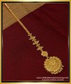 NCT223 - One Gram Gold Plated Light Weight Maang Tikka Design for Women