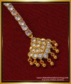 NCT243 - Elegant American Diamond White Stone Maang Tikka Design Online