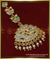 NCT249 - Bridal Wear Impon 1 Gram Gold Maang Tikka Design Online