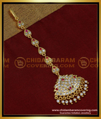 NCT251 - Impon Jewellery 1 Gram Gold Papidi Billa Models for Wedding 