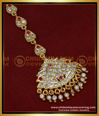 NCT251 - Impon Jewellery 1 Gram Gold Papidi Billa Models for Wedding 