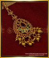 NCT256 - Premium Quality Antique Jewellery Short Maang Tikka Design 