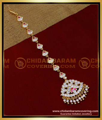 NCT262 - Traditional Gold Design Stone Impon Nethichutti Designs