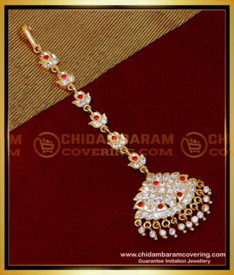 NCT263 - South Indian Impon Jewellery Bridal Nethichutti Online