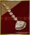 NCT266 - Bridal Wear Gold Plated Impon Maang Tikka for Bride