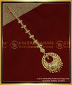 NCT272 - Latest Design Women Gold Plated Maang Tikka for Girls 
