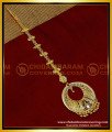 NCT273 - Latest Papidi Billa Models Gold Plated Maang Tikka Online