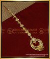NCT276 - Elegant Peacock Design Gold Plated Maang Tikka Online