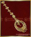 NCT276 - Elegant Peacock Design Gold Plated Maang Tikka Online